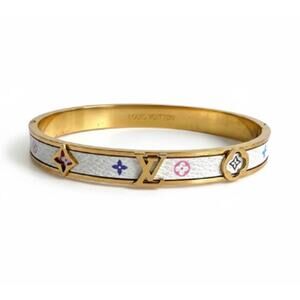 Louis Vuitton LV x TM Initiales Bangle Bracelet (LVXX014)